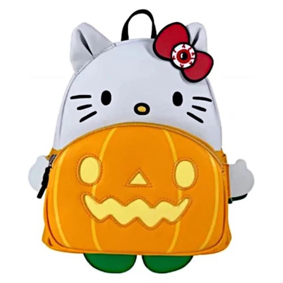 NEW Loungefly Sanrio Hello Kitty Halloween Mini Backpack - Picture 1 of 7